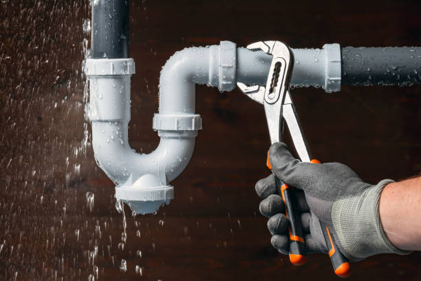 Professional Leak Detection technician working in Meadows Of Dan, VA